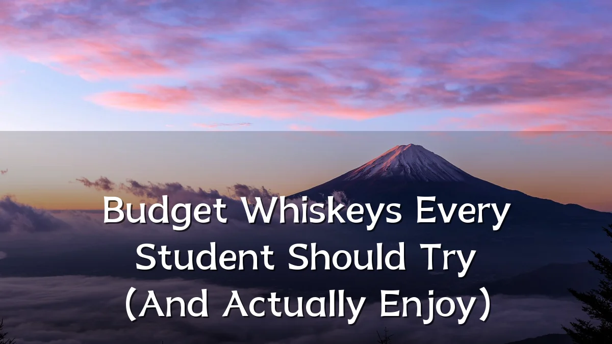 Budget Whiskeys Every Student Should Try (And Actually Enjoy)