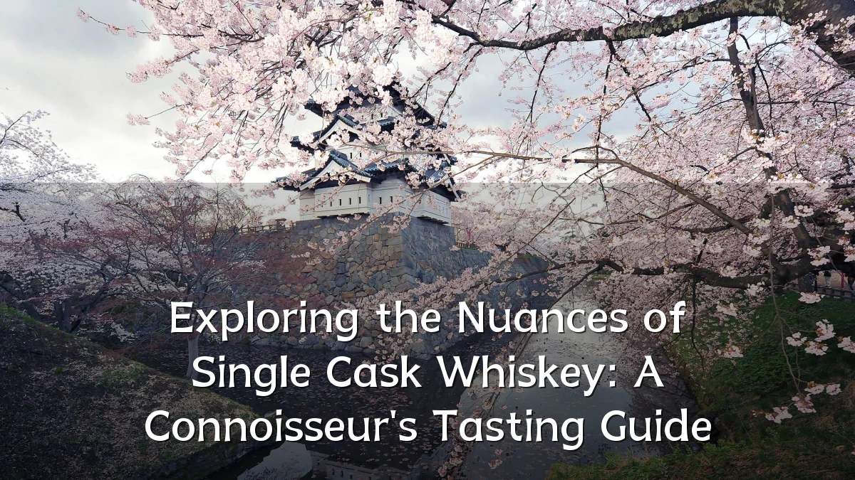 Exploring the Nuances of Single Cask Whiskey: A Connoisseur's Tasting Guide