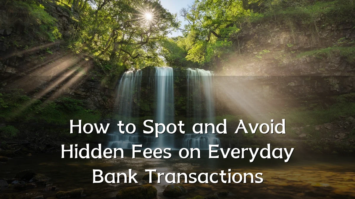 How to Spot and Avoid Hidden Fees on Everyday Bank Transactions