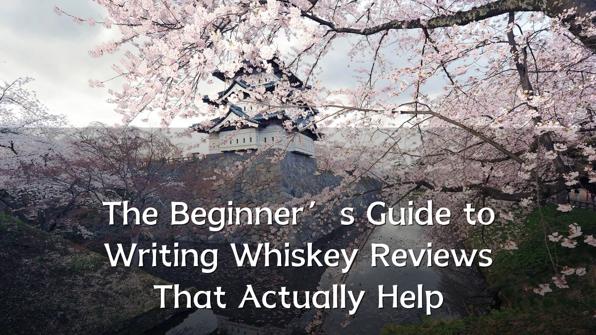 The Beginner’s Guide to Writing Whiskey Reviews That Actually Help