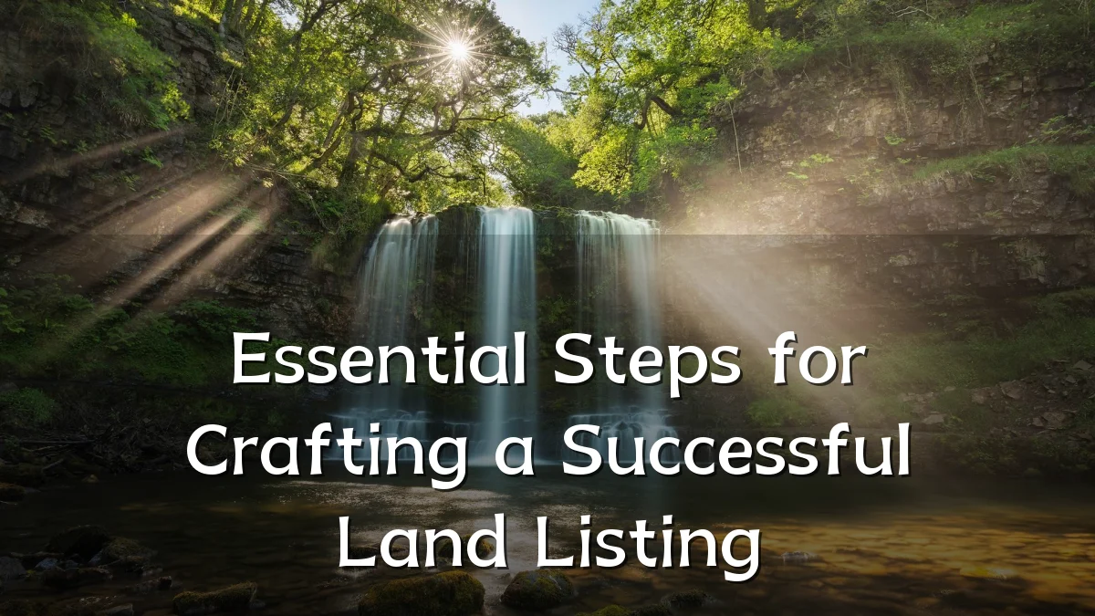 Essential Steps for Crafting a Successful Land Listing