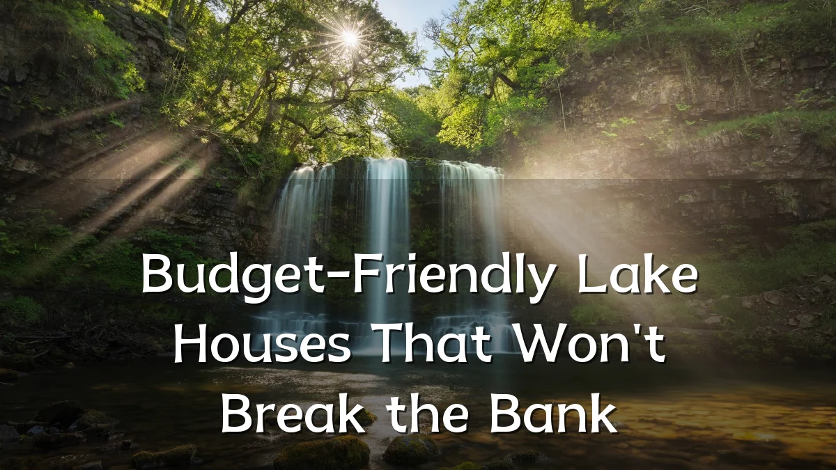 Budget-Friendly Lake Houses That Won't Break the Bank