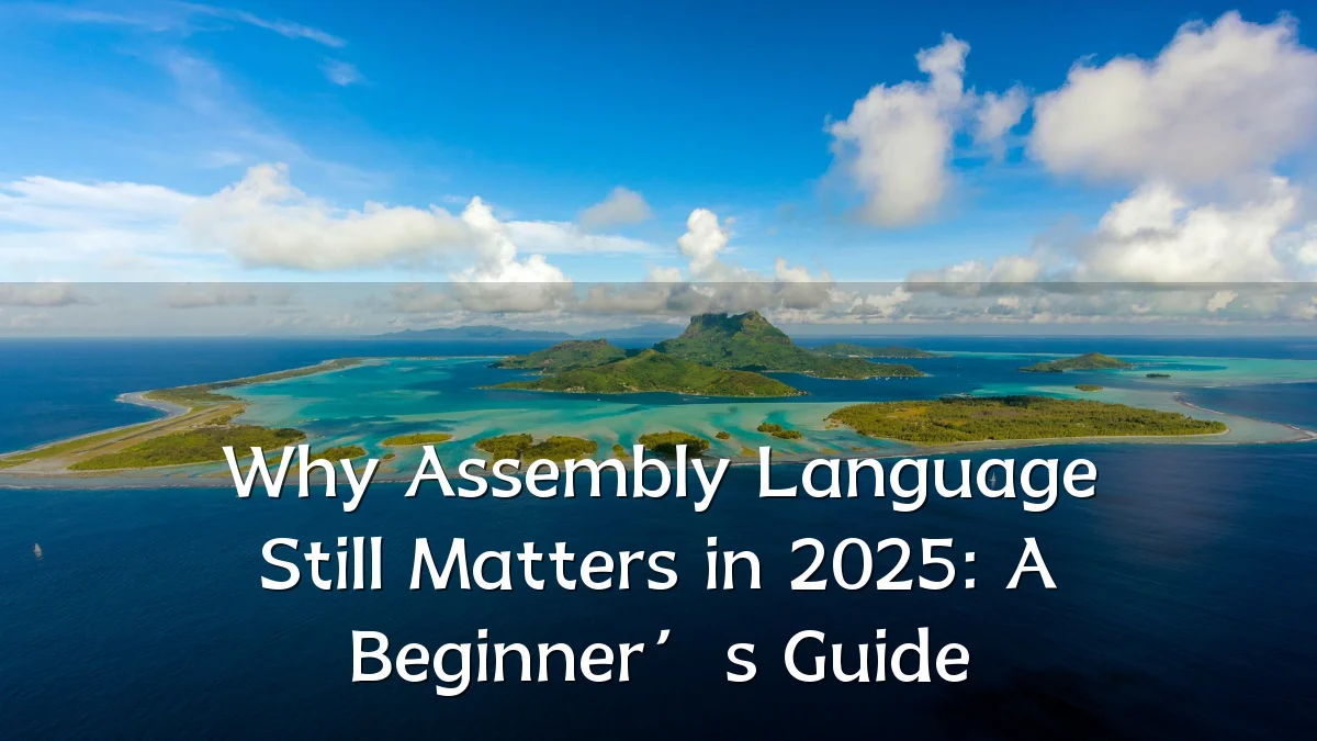 Why Assembly Language Still Matters in 2025: A Beginner’s Guide