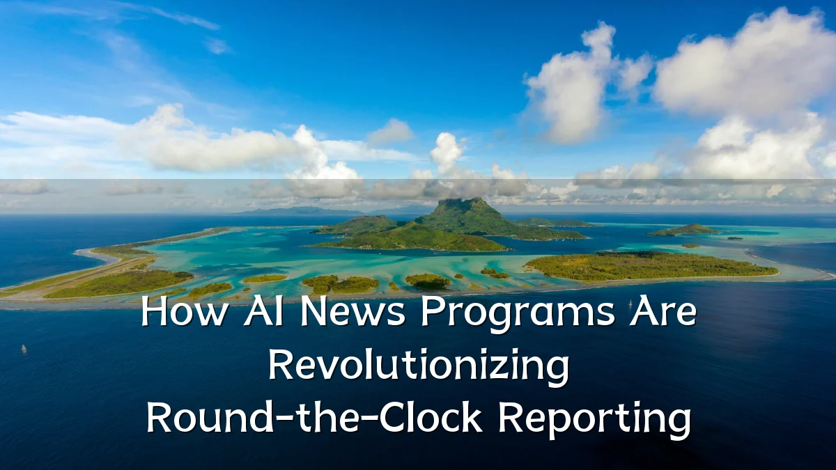 How AI News Programs Are Revolutionizing Round-the-Clock Reporting