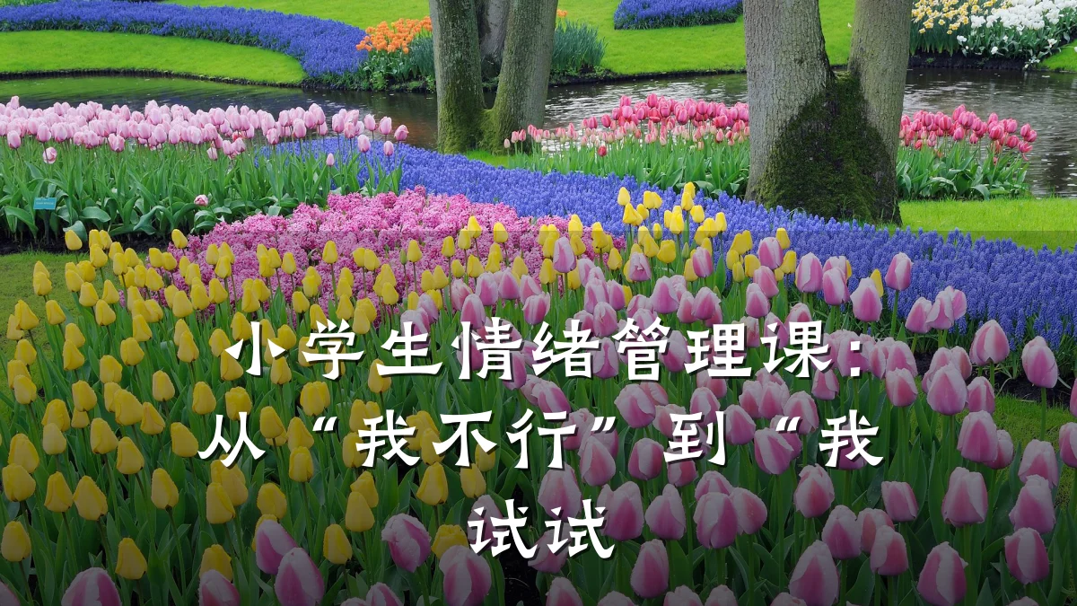 小学生情绪管理课：从“我不行”到“我试试